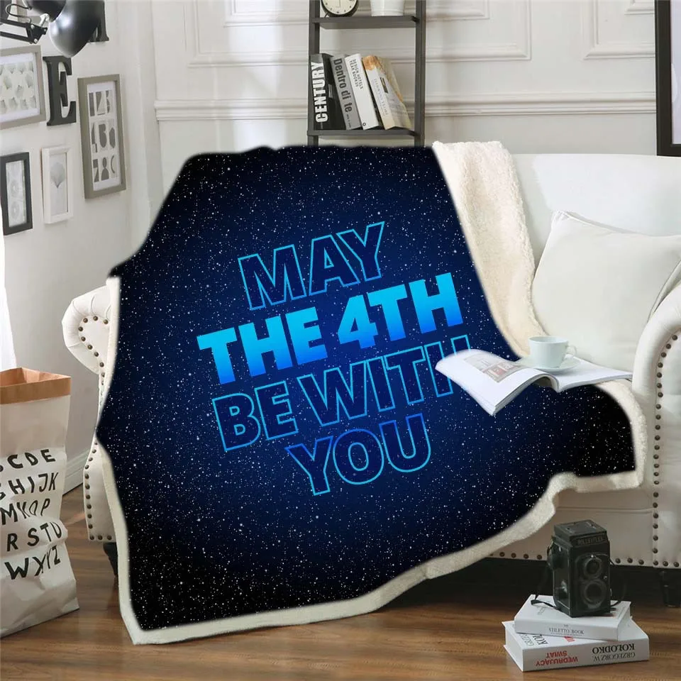 

Fashion Adult Children 3D Digital Printing Cotton Velvet Thickening Blanket Wholesale Home Cover Travel Bed Sofa Use Wholesale