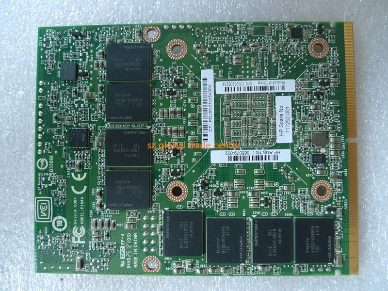 Quadro 4000M Q4000M GDDR5 2GB بطاقة رسومات الفيديو N12E-Q3-A1 لديل M6600 M15X HP 8740W 8760W
