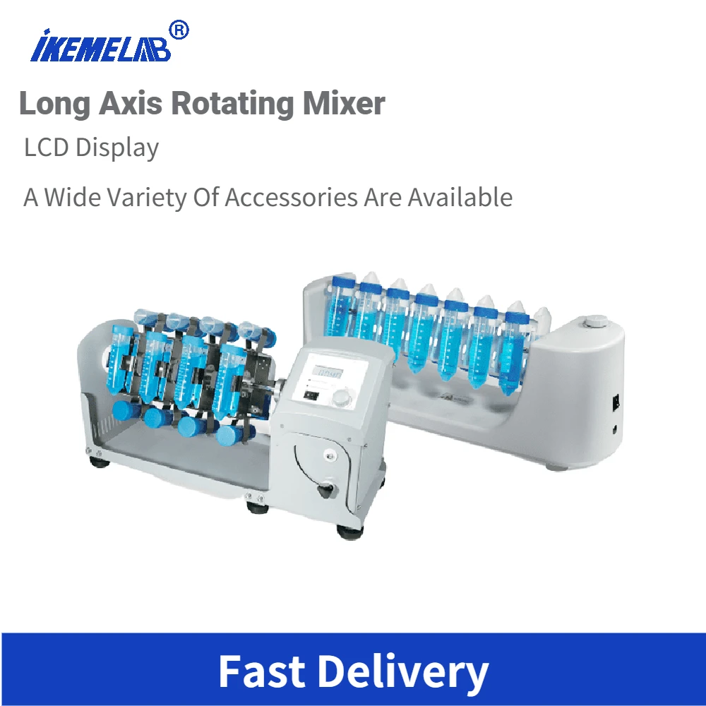 

Digital Rotator Mixer Lab Long Axis Rotating Mixer Suitable For 1.5/15/50ml Centrifuge Tube Sample Mixing Instrument