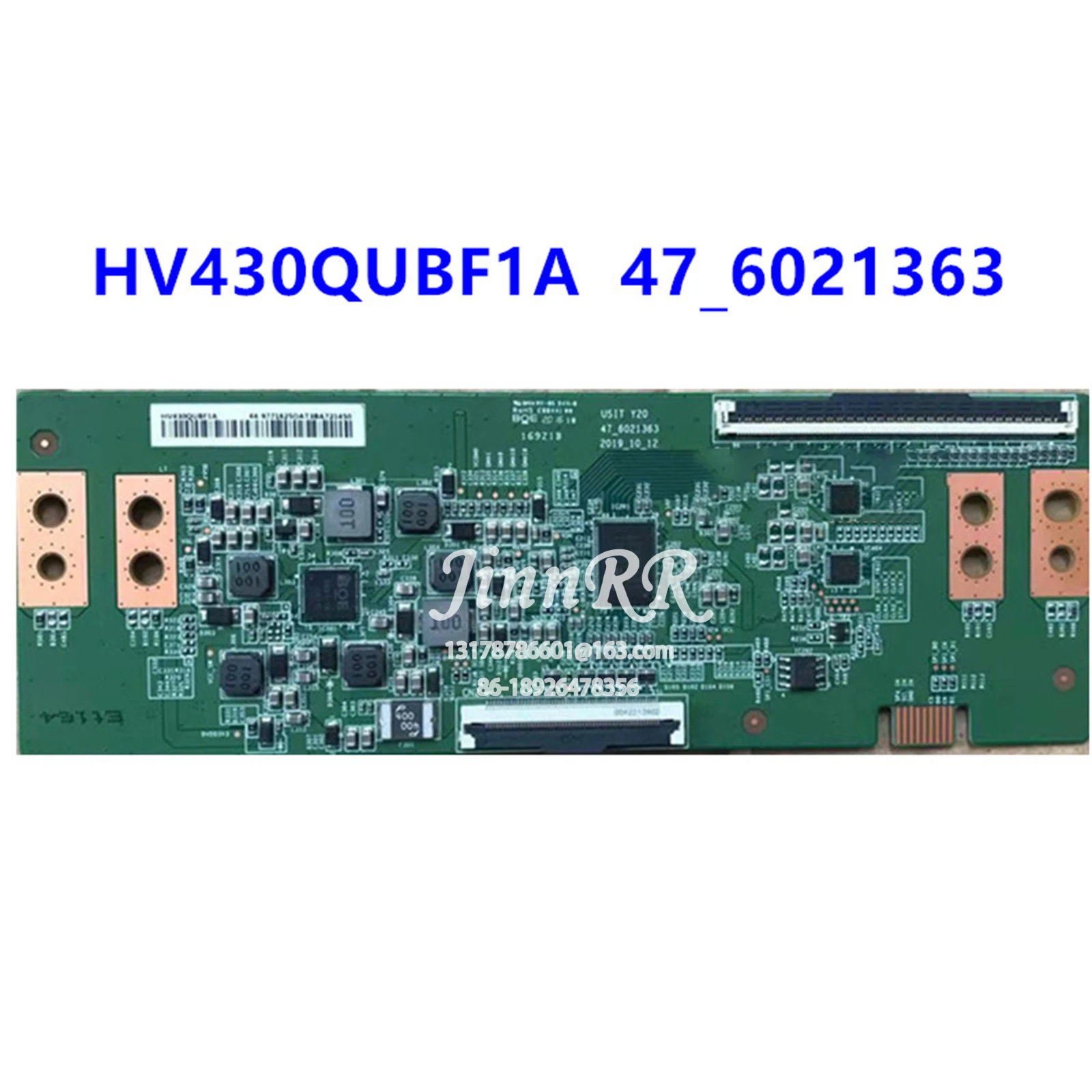 HV430QUBF1A 47-6021363 Original logic board For HV430QUBF1A Logic board Strict test quality assurance