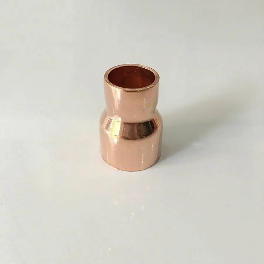 

25mm X19mm Inner Diameter Copper End Feed Straight Reducing Coupling Plumbing Fitting Scoket Weld Water Gas Oil