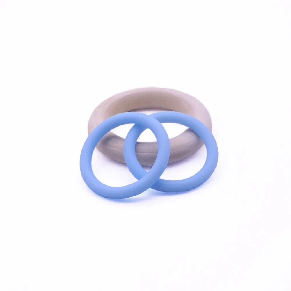 30 Stück transparenter, klarer Silikon-Schnullerring MAM-Adapter O-Ring in Lebensmittelqualität – Detail 14