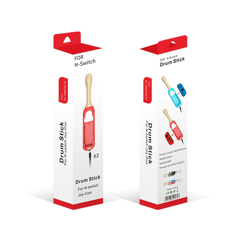 Para nintendo switch alegria contras lidar com tambor vara aperto para alegria contras taiko jogo baqueta