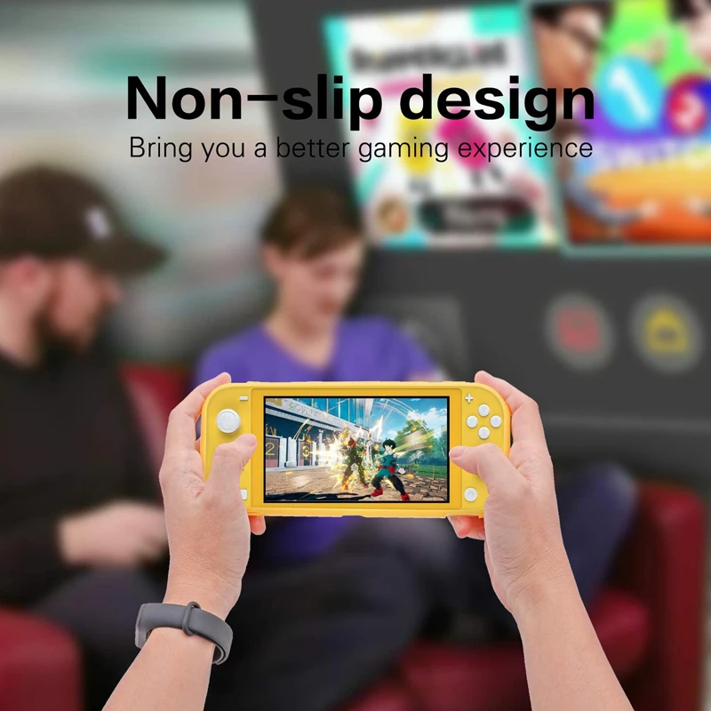 حافظة تي بي يو متوافقة مع سويتش لايت حافظة واقية شفافة متوافقة مع سويتش لايت مع واقي للشاشة من الزجاج المقسى 9H