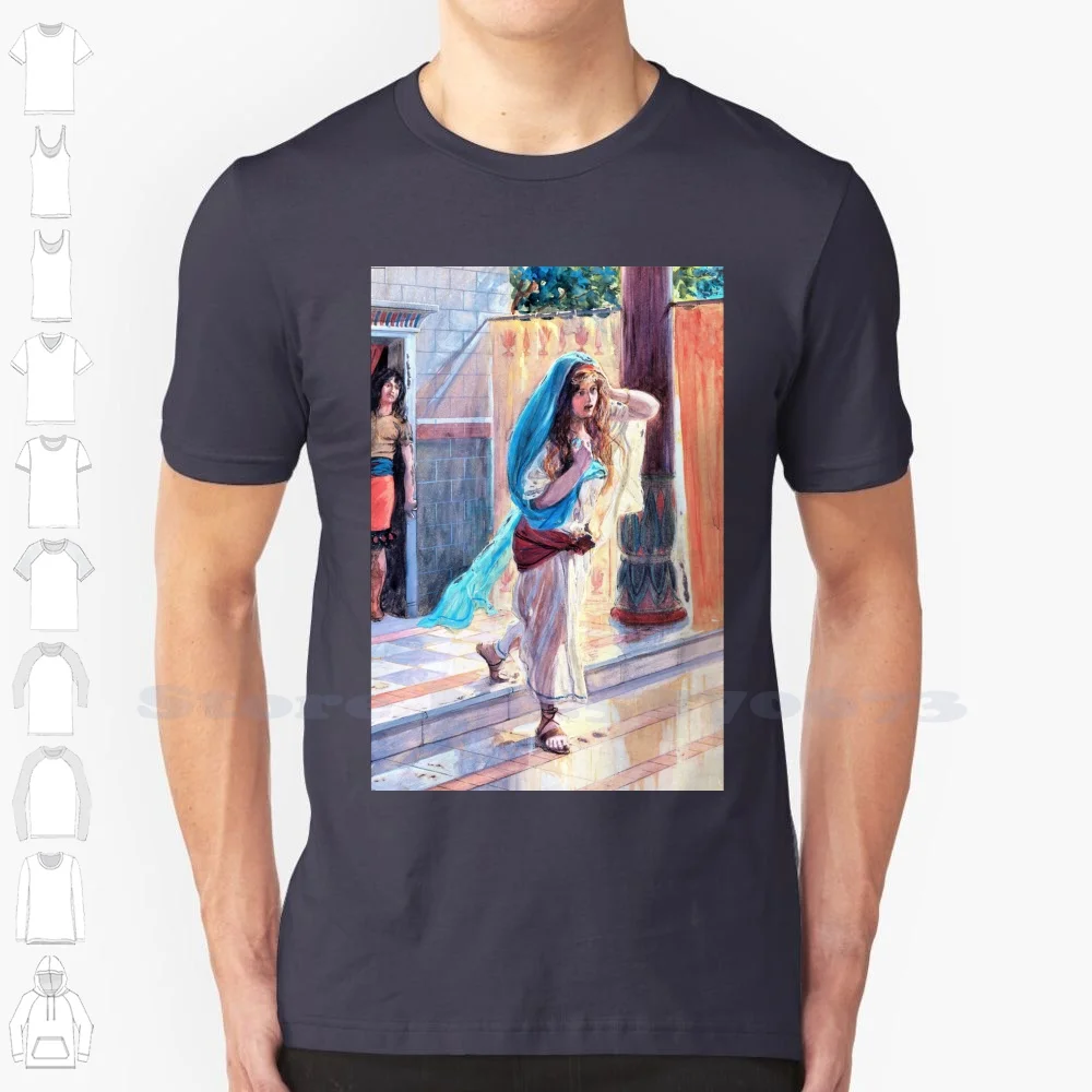 Desolation Of Tamar-Digital Remastered Edition 100% Cotton T-Shirt James French France Painter Illustrator Old Arabian Ten