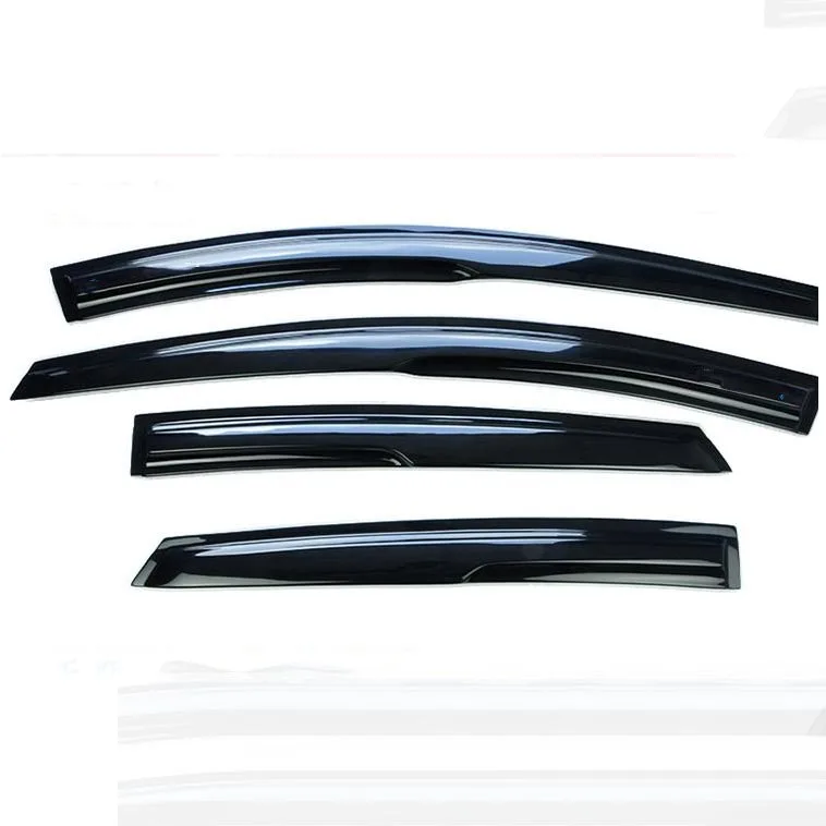 

Fit For Volkswagen 2003-2018 GOLF MK4 High quality Black Acrylic Rainshield Window Visor Weather Shield 4pcs