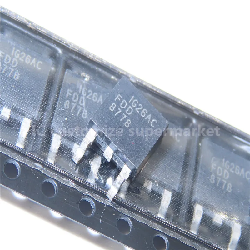 10PCS/LOT NWE FDD8778  TO-252 25V 35A     SMD Transistor