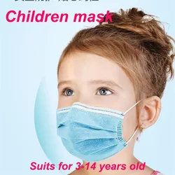 Children face mask Disposable anti flu virus haze pollution Breathable kids mouth masks Hygiene Child Face Mask baby girl boy