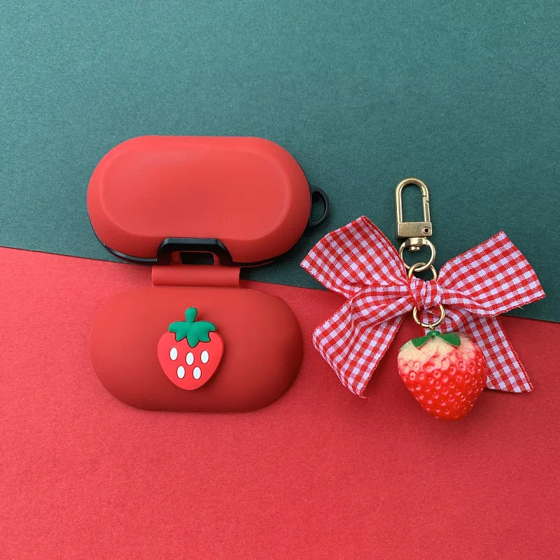 Custodia in Silicone simpatico cartone animato per Samsung Galaxy Buds / Buds + Plus custodia auricolare Bluetooth custodia per cuffie senza fili