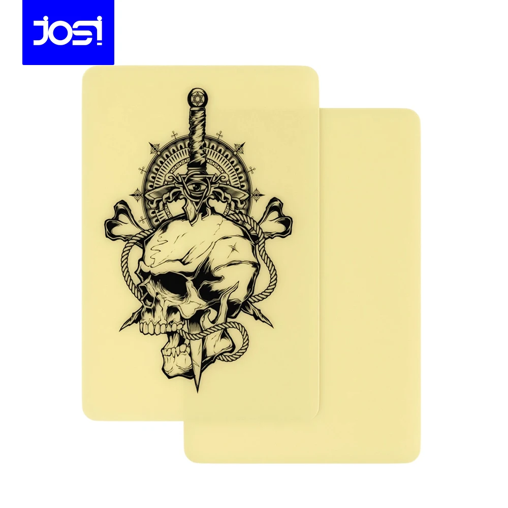 

JOSI A4 Size 3mm Thickness Practice Tattoo Skin Silicone Permanent Makeup Eyebrows Microblading Blank Double Sides Practice Skin