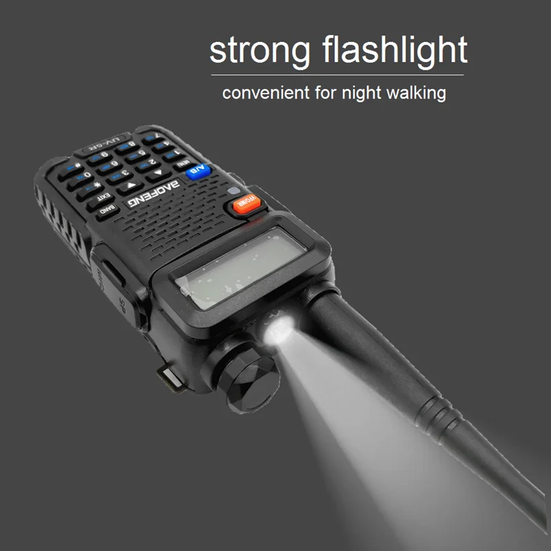 Baofeng uv5r 8w vhf uhf 워키토키 라디오 스캐너 hf 트랜시버 햄 라디오 스테이션, 사냥 UV-5R, 무료 배송