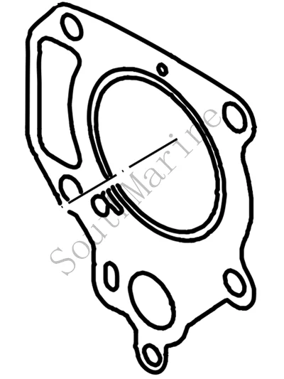 

Boat Motor F4-04000014 Cylinder head gasket for Parsun HDX F4 F5 outboard motor 4-stroke