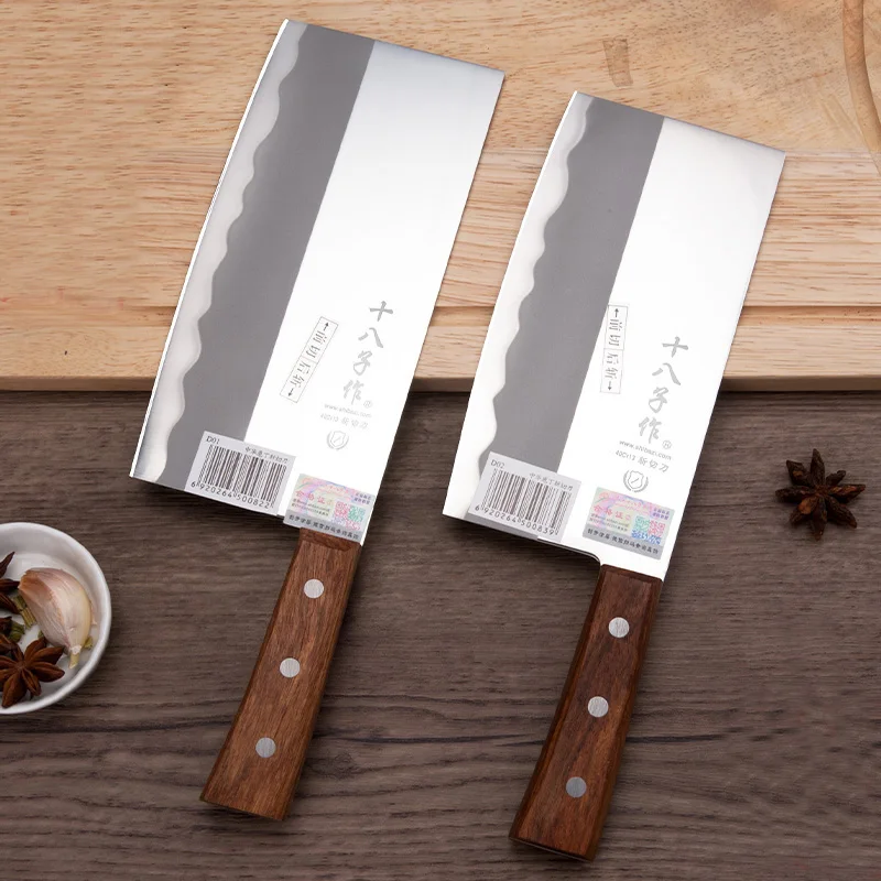 Japan Kitchen Chef Knives Wood Handle Meat Fruit Vegetable Fish Butcher Knife Chinese Cleaver High Carbon Knives Cleaver Knife