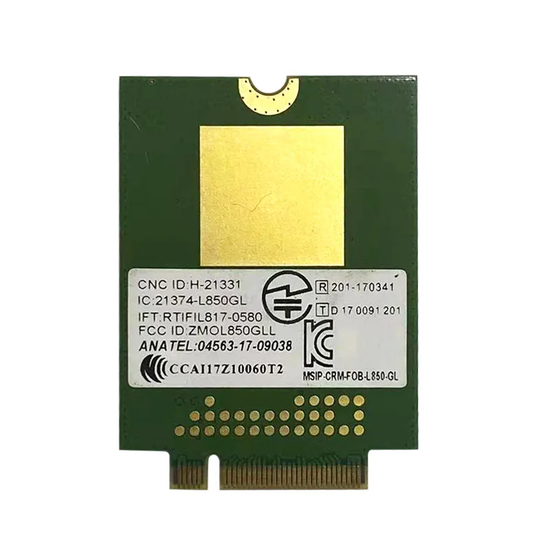 Fibocom L850-GL M.2 Card 4G LTE CAT9 Wireless Module For Lenovo Thinkpad X1 Carbon 7th 8th 02HK7129