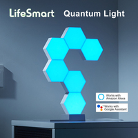 LifeSmart LED Quantum Light Pro Smart Control Geometry Assembling DIY Lamp WiFi Work with Google Assistant Alexa Cololight APP