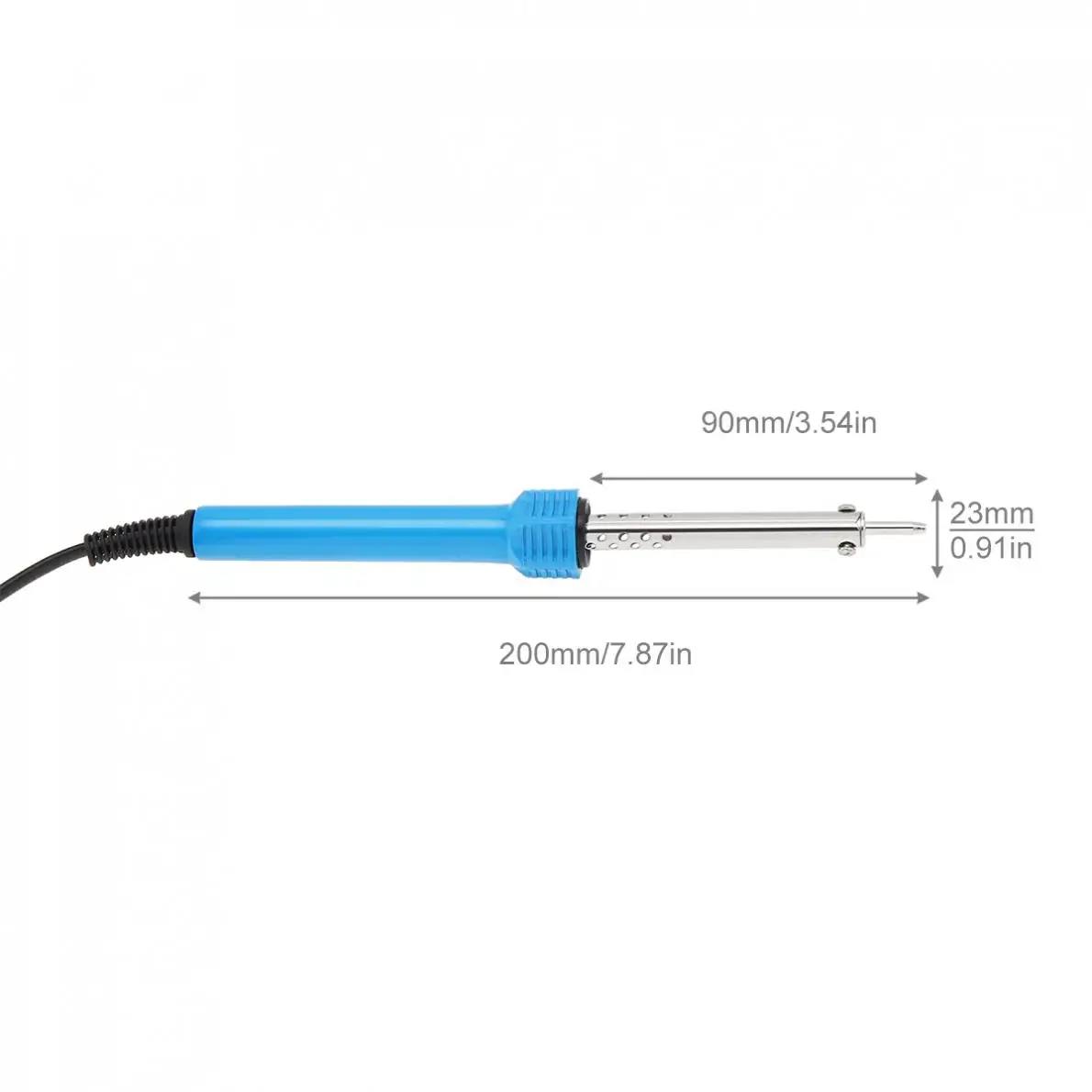 Bolígrafo de soldador eléctrico de calefacción externa portátil, 40W, 110V, con enchufe estadounidense para trabajos electrónicos