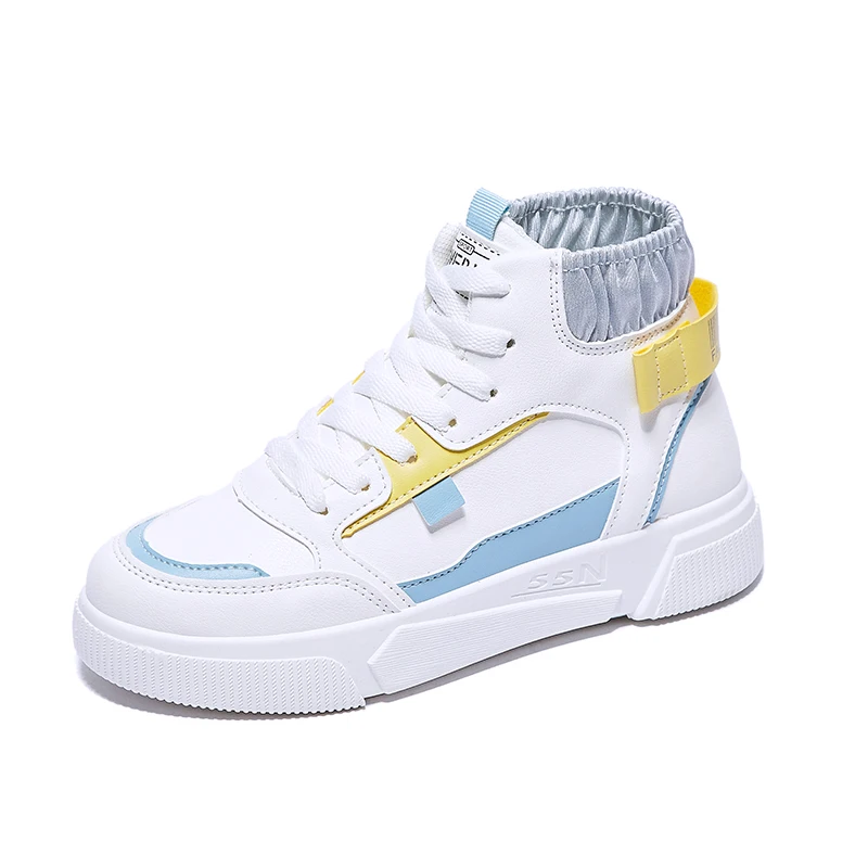 

2021 New Sport Tennis Shoes for Women Chunky Leather Sneakers Outdoor Female Trainers Gym Fitness Athletic Shoes Tenis Feminino