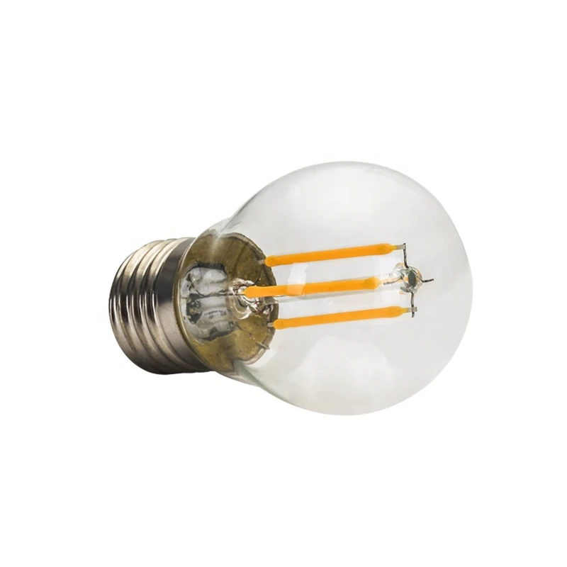 Imagem -05 - Lâmpada de Edison. 10 Lâmpadas Led Transparentes E27 e E14 4w 8w e 12w 220v e G45 Filamento Fosco