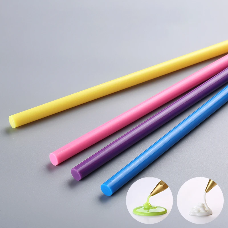 10pcs di Colore colla stick di alta viscosità childre protezione ambientale casa fatti a mano FAI DA TE di protezione ambientale non tossico