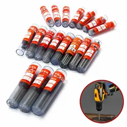 Straight shank twist drill 0.5/0.6/0.7/0.8/0.9/1.2mm each 10 electrician metal/wood/plastic twist drill straight shank tool