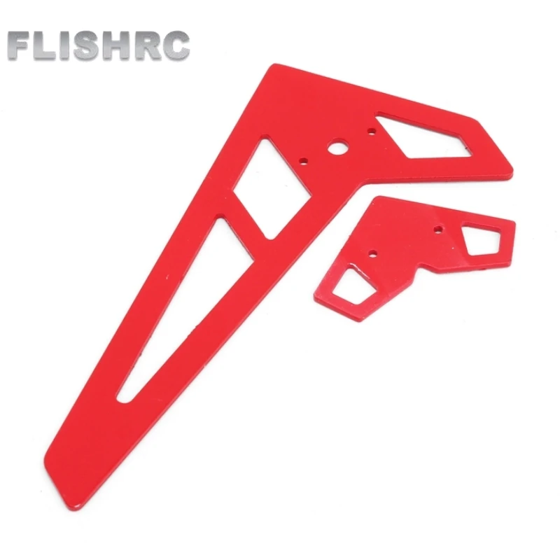 ALZRC  Devil X360 Carbon Fiber Vertical Horizontal Stabilizer  1.2mm RC Helicopter Parts fit GAUI X3 DX360-44