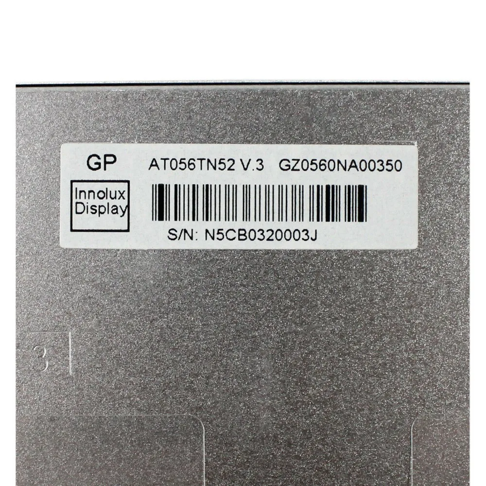 Imagem -06 - Yqwsyxl 5.6 Polegadas Tft Lcd Tela At056tn52 v3 At056tn52 V.3 640x480 Lcd Painel da Tela Vga av Lcd Placa de Controle