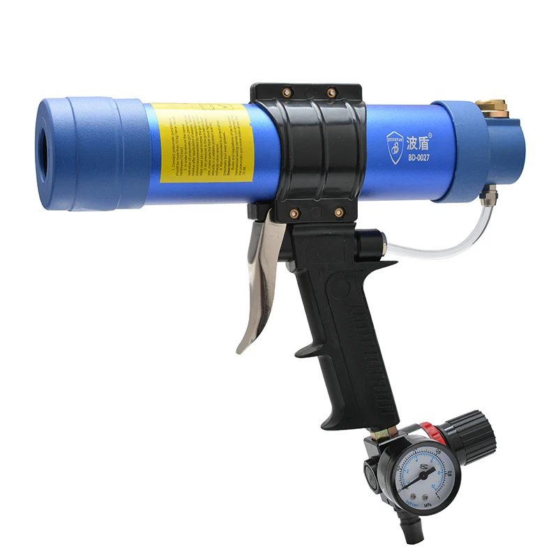

Handheld Pneumatic Glue Gun Pneumatic Glass Silica Gel Gun Foam Glue Caulking Gun Barrel-mounted Hard Glue Adjustable Speed