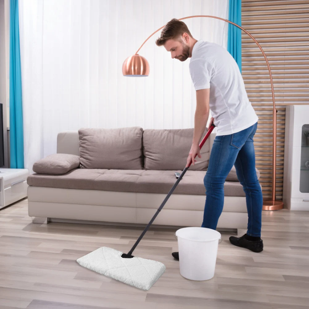 Riutilizzabile Mop panno copertura Mop accessori casa detergente per pavimenti panni scopa a vapore squalo microfibra Mop testa tampone di pulizia