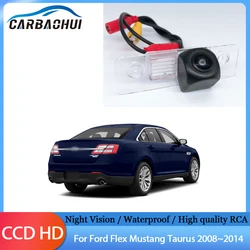 HD 170° Auto Rear View Camera Fisheye Lens Night Vision Mirror Image For Ford Flex Mustang Taurus 2008~2010 2011 2012 2013 2014