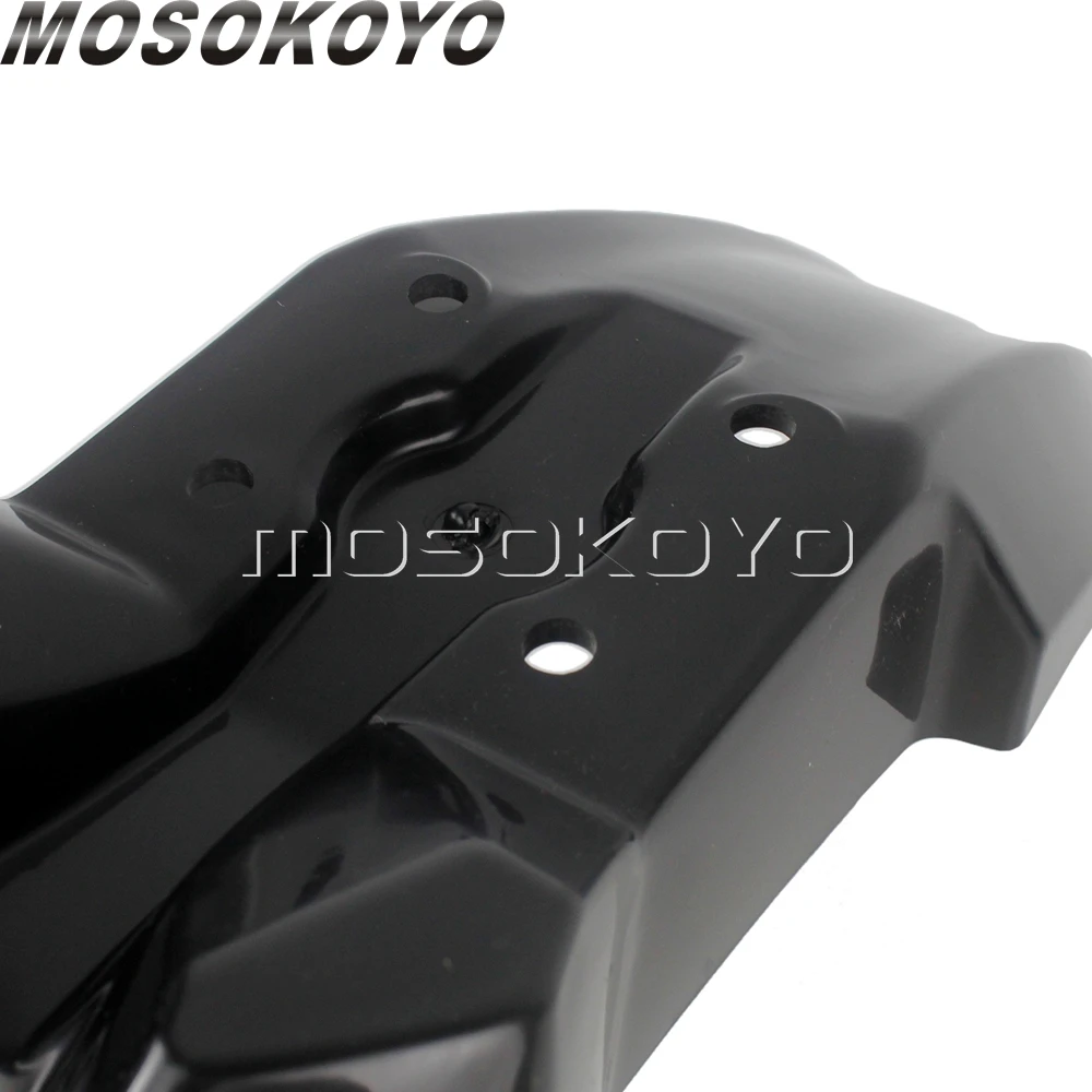 Supermoto Front Fender For Kawasaki D-Tracker X 250  Black Moudguard Protector For Kawasaki KLX250  KLX250S KLX250SF 2008-2019