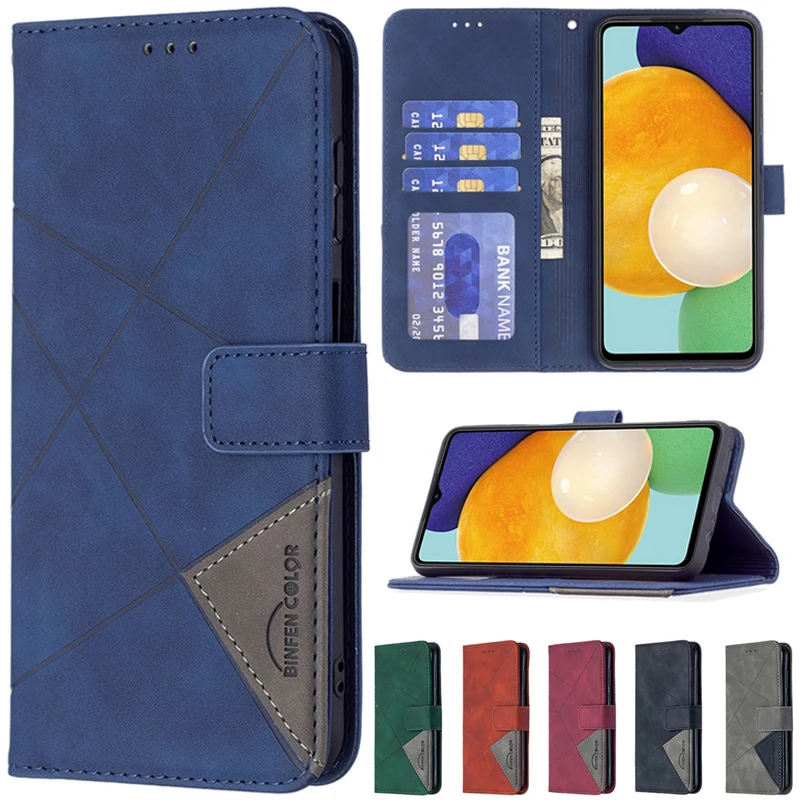 For Samsung Galaxy A02S A03S A03 Core A12 A13 A22 A32 A50 A51 A52 A52S A70 A71 A72 S21/S20 Plus/Ultra/FE S10 Plus S9 Wallet Case