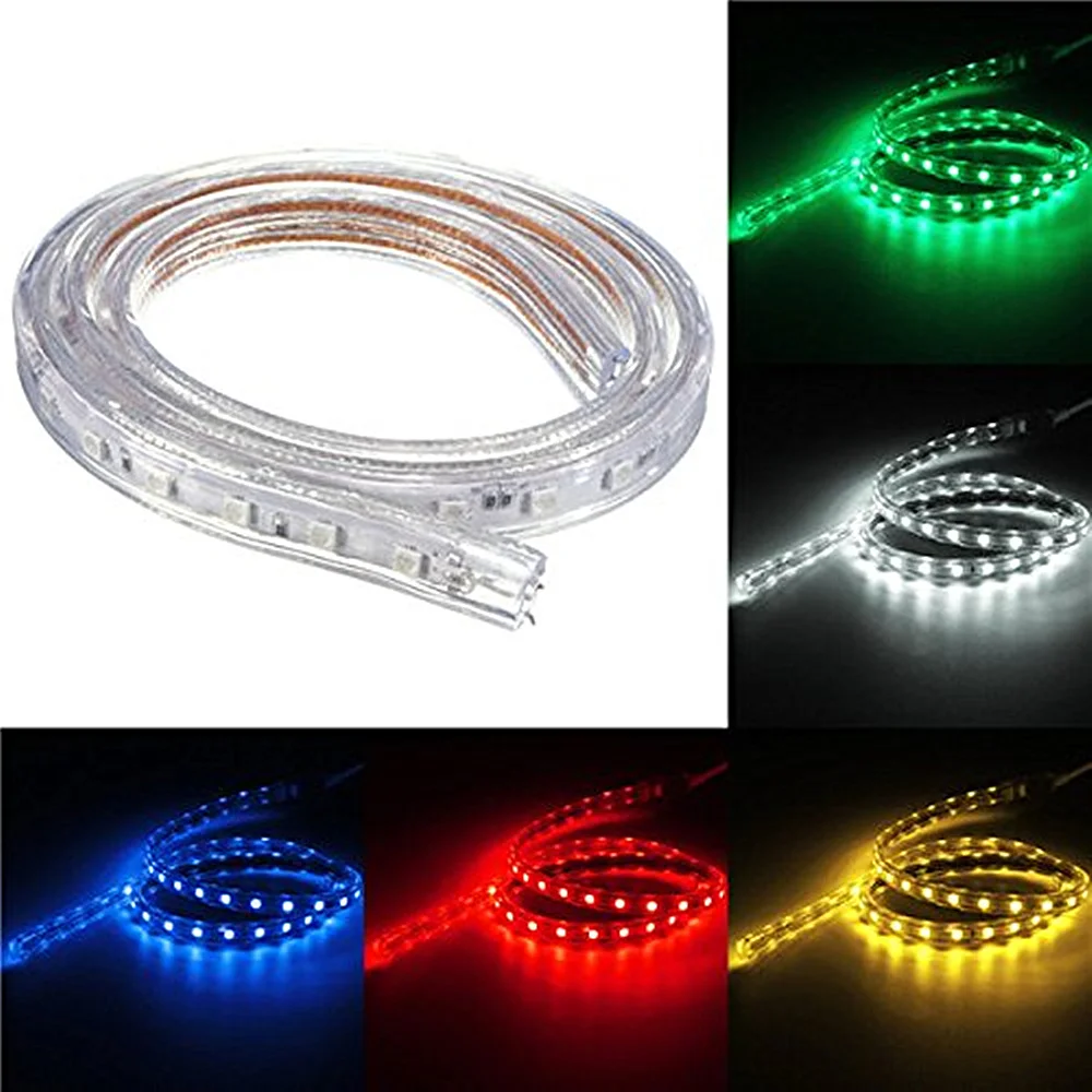 

SMD 5050 AC 220V LED Strip Outdoor Waterproof 220V 5050 220 V LED Strip 220V SMD 5050 LED Strip Light 1M 2M 5M 10M 20M 25M 220V