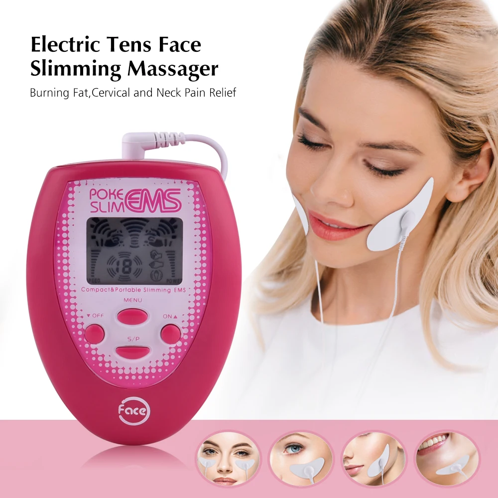 EMS Face Silmming Massager Electric Muscle Stimulator  Skin Lifting Machine Facial Massager Reduce Double Chin Skin Lift Tools