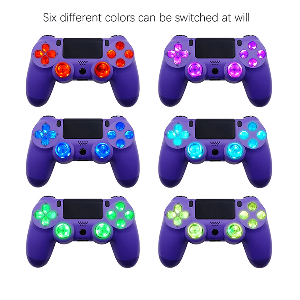 For PS4 Wireless Controller LED Light Board DIY Button Analog Joystick LED Light Board For PS4 Game Handle Repair Parts