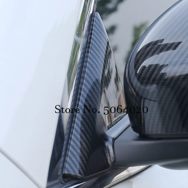 LHD Styling For Nissan X Trail X-trail T32 2014-2019 Accessories Car Front A-pillar Rearview Tuning Mirror Bracket Trim Cover