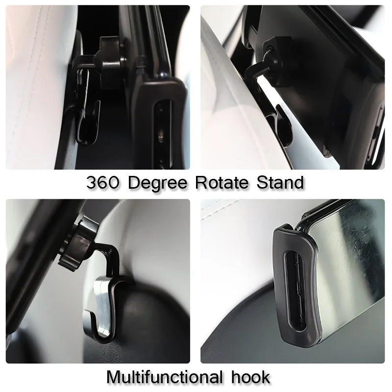 2024 NEW Car Phone Holder Mobile Stand For Tesla Model 3 Y Smartphone  Back Seat Support Mount