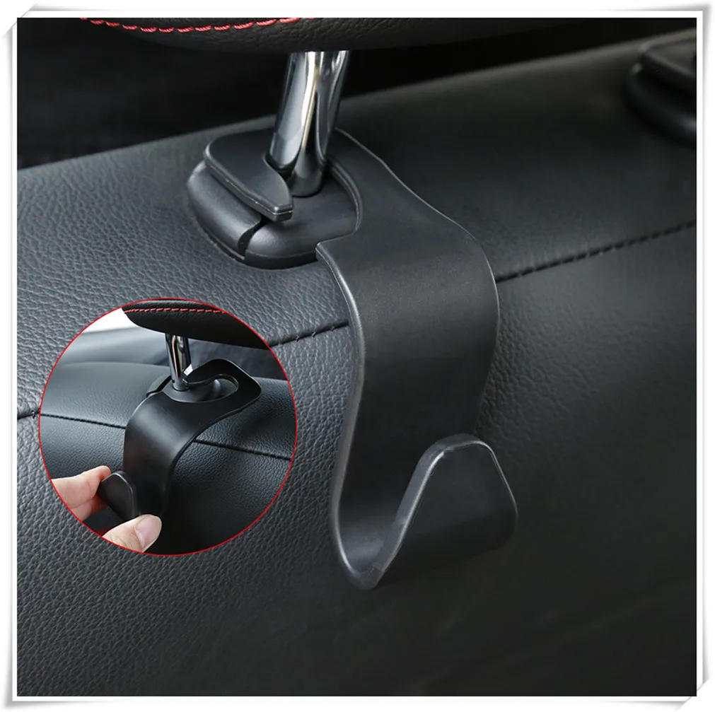 Universal Car Seat Back Hook Accessories Interior for vw-TIGUAN ford-MONDEO seat-Ibiza IV JEEP-wrangler