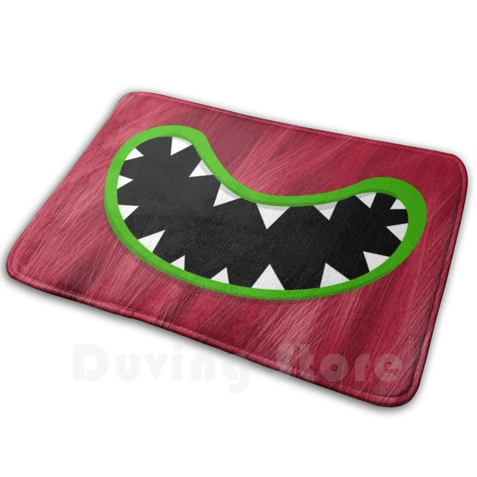 Monster Mouth Carpet Mat Rug Cushion Soft Non-Slip Kids Monster Cute Funny Cartoon Movie Children Mike Animation Animal