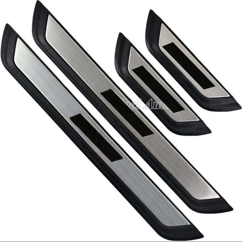 For Mazda CX-5 KF 2018 2019 High quality Stainless Car Door Sill Scuff Plate Pedal Protectors 4pcs