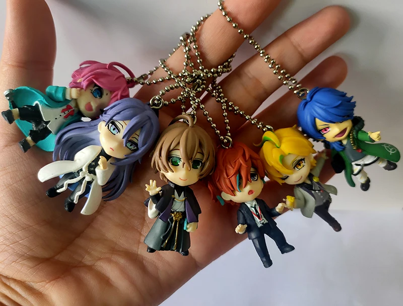 

Action Anime Hypnosis Mic Division Rap Battle Pendant Capsule Toy For Children Drb Jinguji Jakurai Izanami Arisugawa Pendant Toy