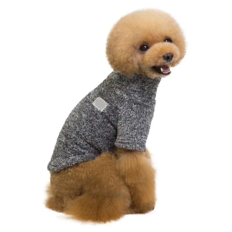 Winter Warm Dog Clothes Cashmere Pets Outfits Warm Clothes for Small Dogs Winter Thickening Woolen Dog Clothes