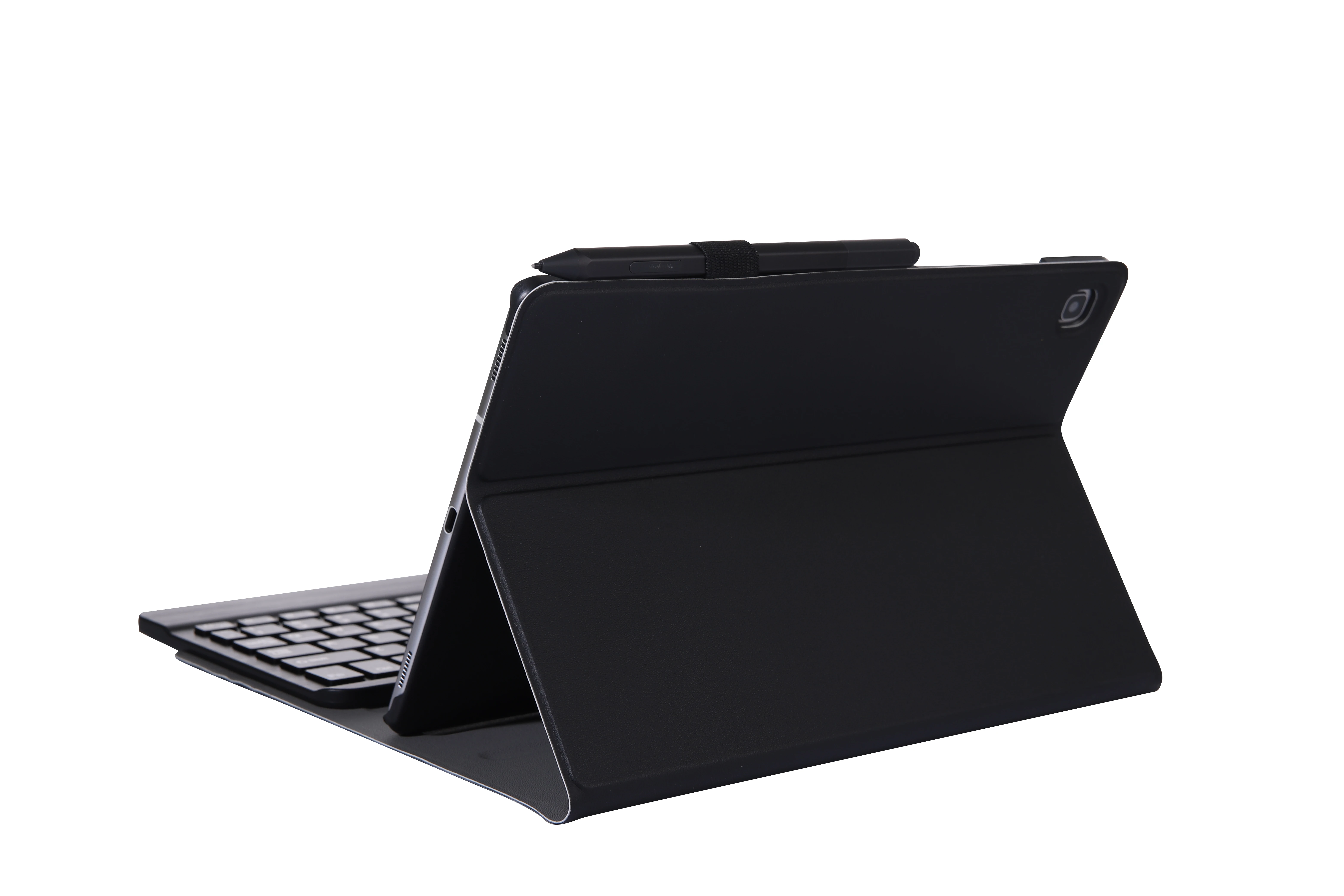 Casing Keyboard Bluetooth untuk Samsung Galaxy Tab S6 Lite 10.4 "P610 P615 Inci Sampul Keyboard Funda Casing Stand Ramping Ringan