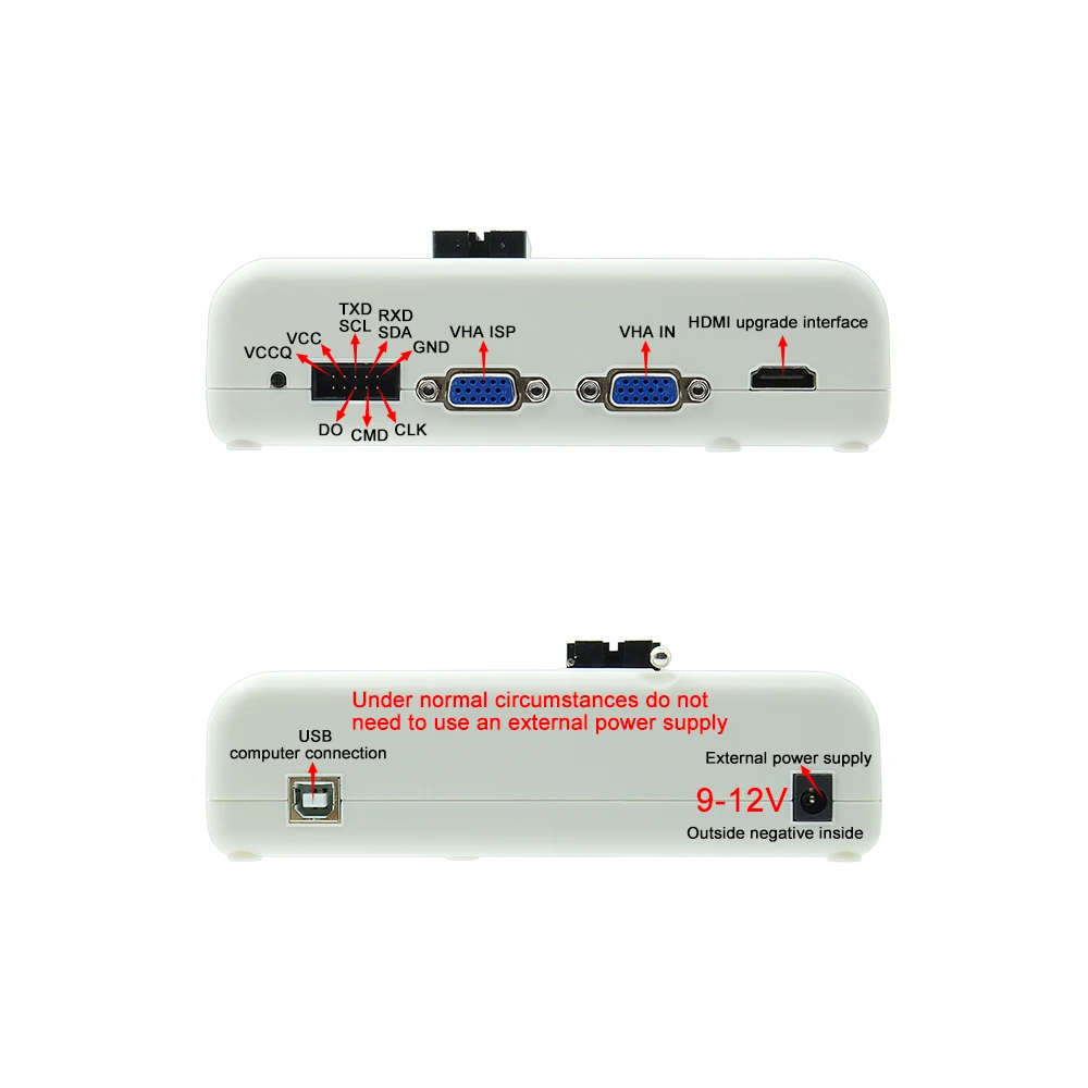 Imagem -05 - Universal Programador Emmc-nand Flash Mais 35 Itens Mais Tsop56 Bga48 Edid Cabo Vga Multi-função Calculadora de Programação Rt809h