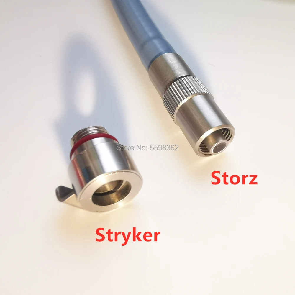Imagem -05 - Medical Surgical Light Source e Stryker Endoscope Interface Cabo de Fibra Óptica Autoclavável 34x2500 mm 3000 mm Fit