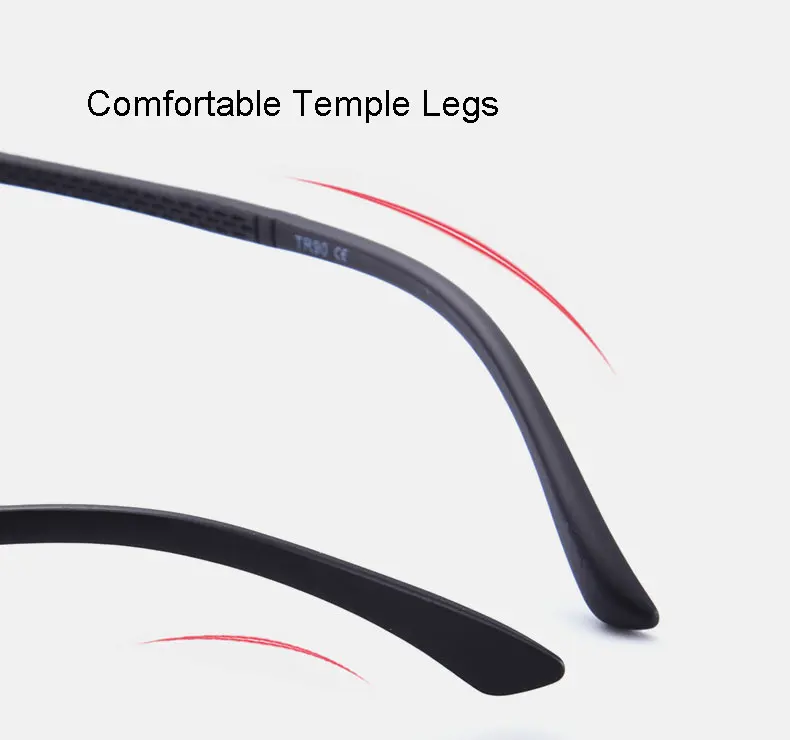 Vollrand Legierung Rahmen Gläser Für Mann Business Stil Quadratische Form Upsale Ultra Licht Myopie Brille – Detail 8