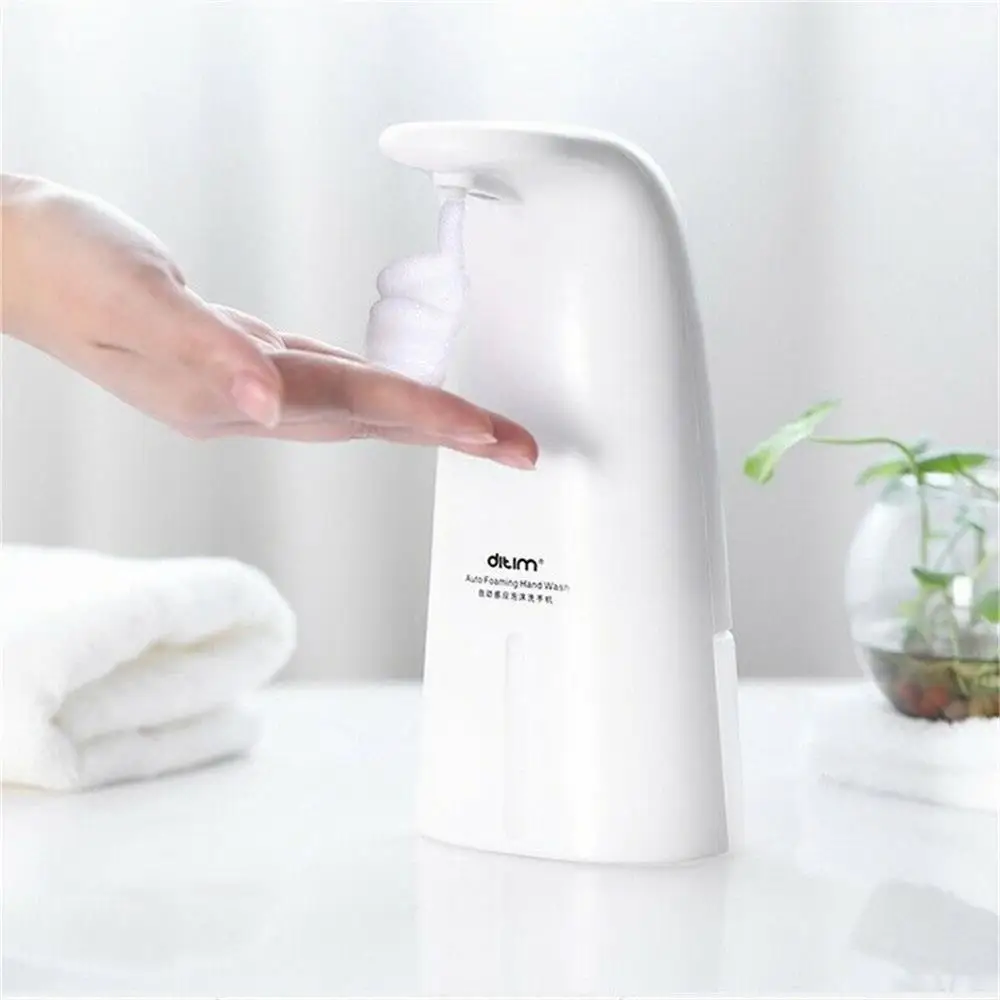 Touchless Badkamer Dispenser Smart Sensor Zeepdispenser Voor Keuken Hand Gratis Automatische Zeep Doseer