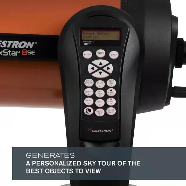 new Celestron NexStar 8SE 203mm F/10 Schmidt-Cassegrain GoTo Astronomical Telescope For Planets Deep Space AstroPhotog