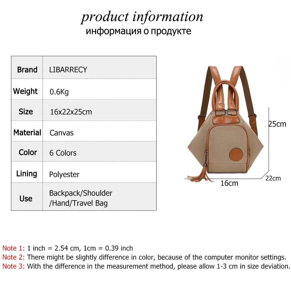 Fashion Women\'s Backpack Multifunction Contrast Color Backpacks Designer Simple Canvas School Bag Women Casual Knapsack Mochilas