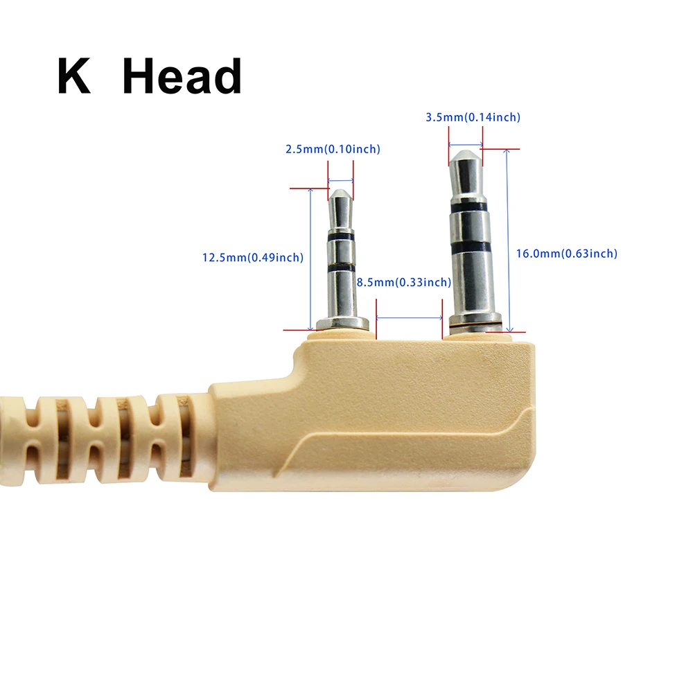 Walkie Talkie Accessorie,Covert,AcousticTube,Earpiece Headset for Kenwood,PUXING Baofeng,UV-5R,UV-5RA,888S,Retevis H777,RT7,RT21