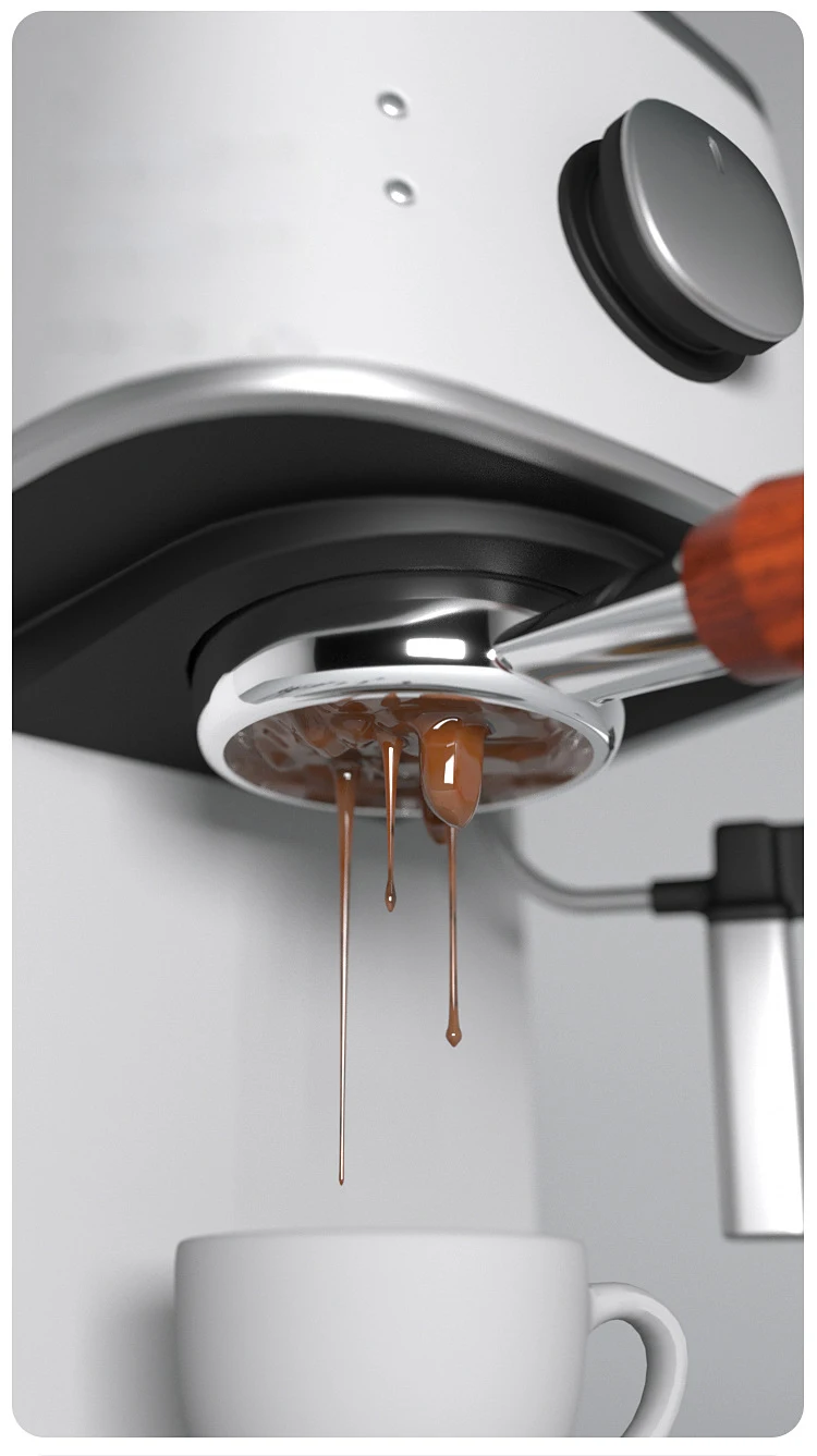 51MM Kaffee Filter Korb Ersatz Edelstahl Für Delonghi Boden Siebträger Espresso Gute Zubehör Barista Werkzeug – Detail 19